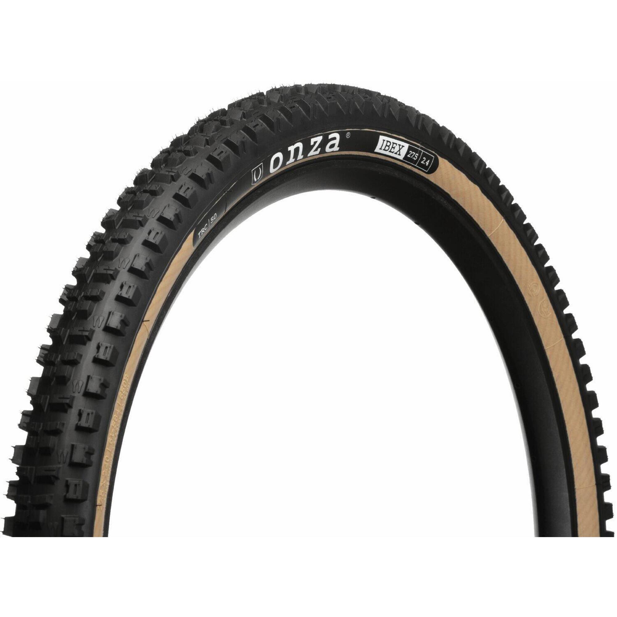 Onza - Pneus Vtt Ibex Pour All-mountain, Enduro, E-mtb 27,5x2,60 Grc120 - Pneu - Marron - 65-584 - Decathlon