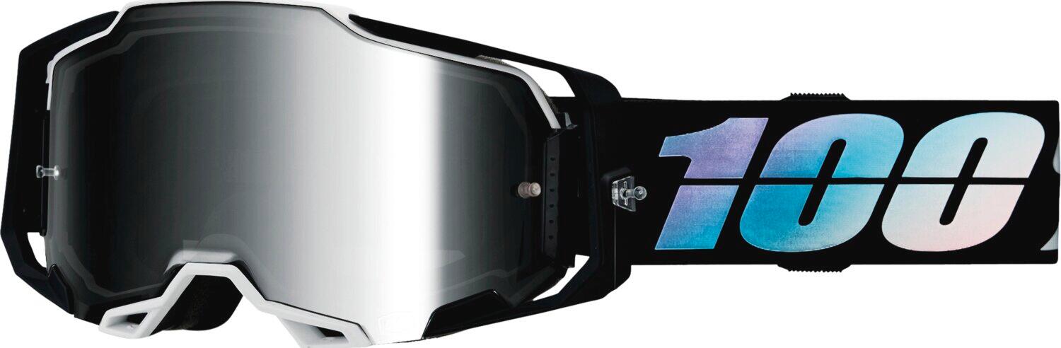 100% ARMEGA Goggle Krisp - Mirror Silver Lens