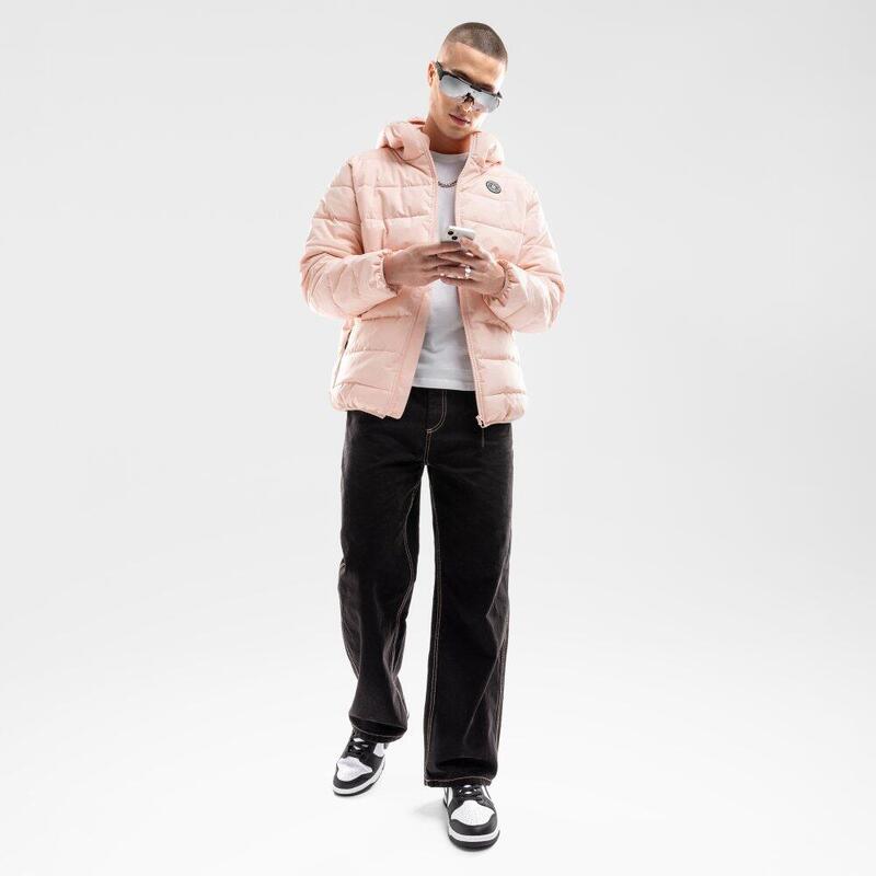 Heren Lifestyle waterbestendig puffer jack Hokkai Roze