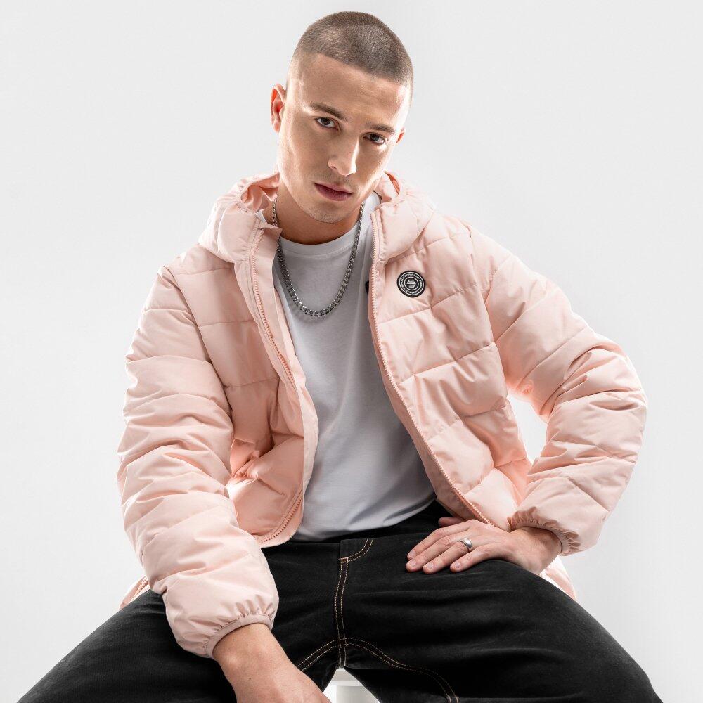 Casaco acolchoado resistente à água homem Lifestyle Hokkai Rosa