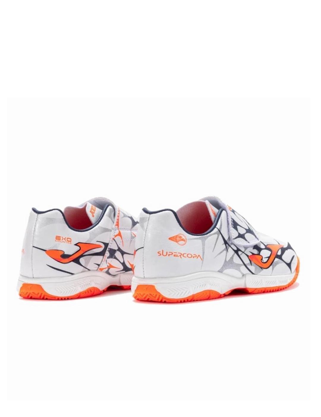 Zapatillas para deporte para Niño Joma Súper copa 2502 indoor  Blanco 3/3