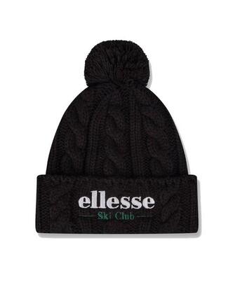 Bonnet Ellesse Sanga pom pom Noir