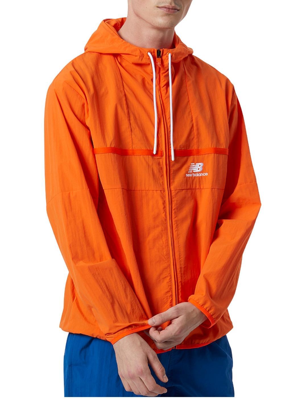 Vestes et manteaux pour homme New Balance Ath Wind Orange 1/4