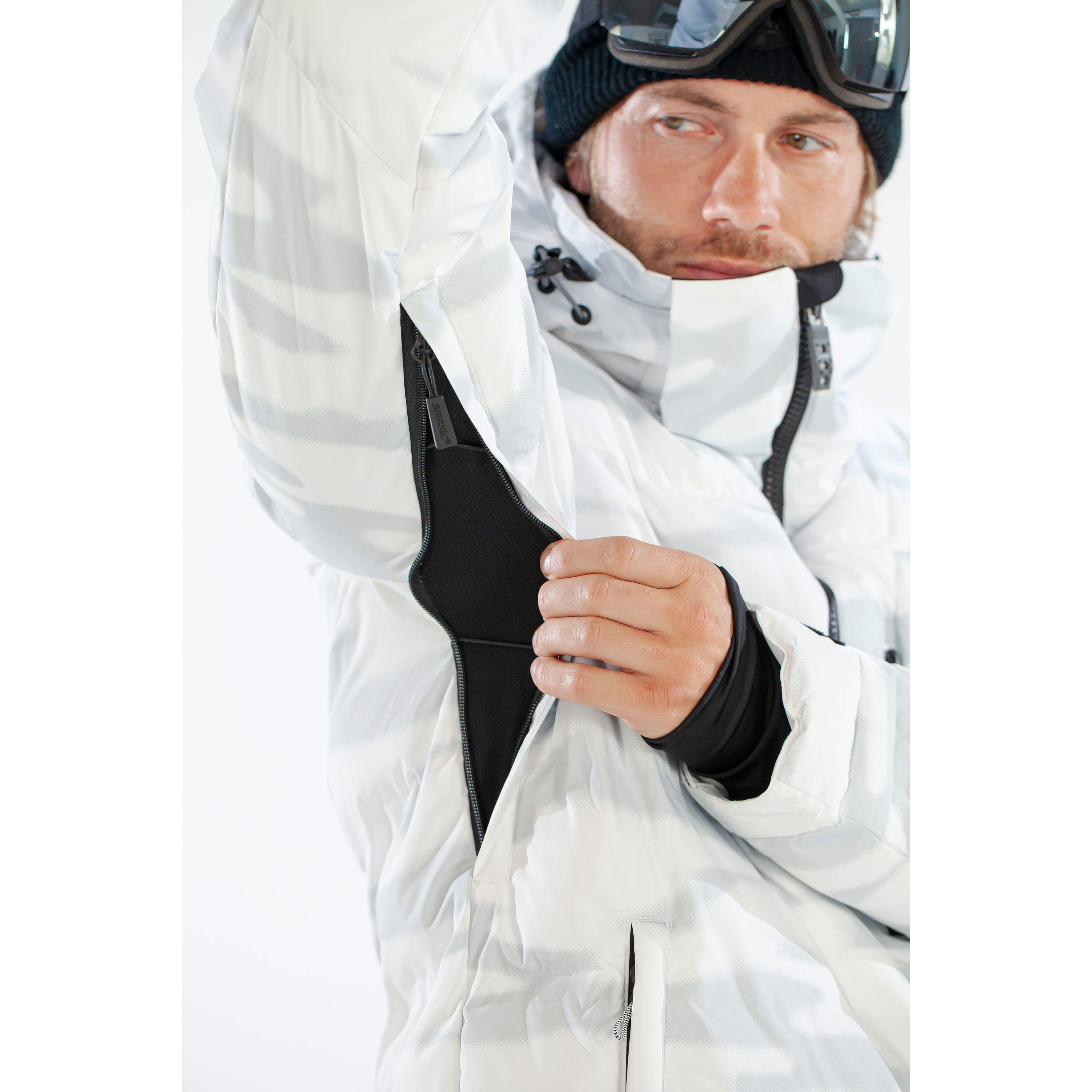 Enduro Blurred Camo Jacket White 6/7