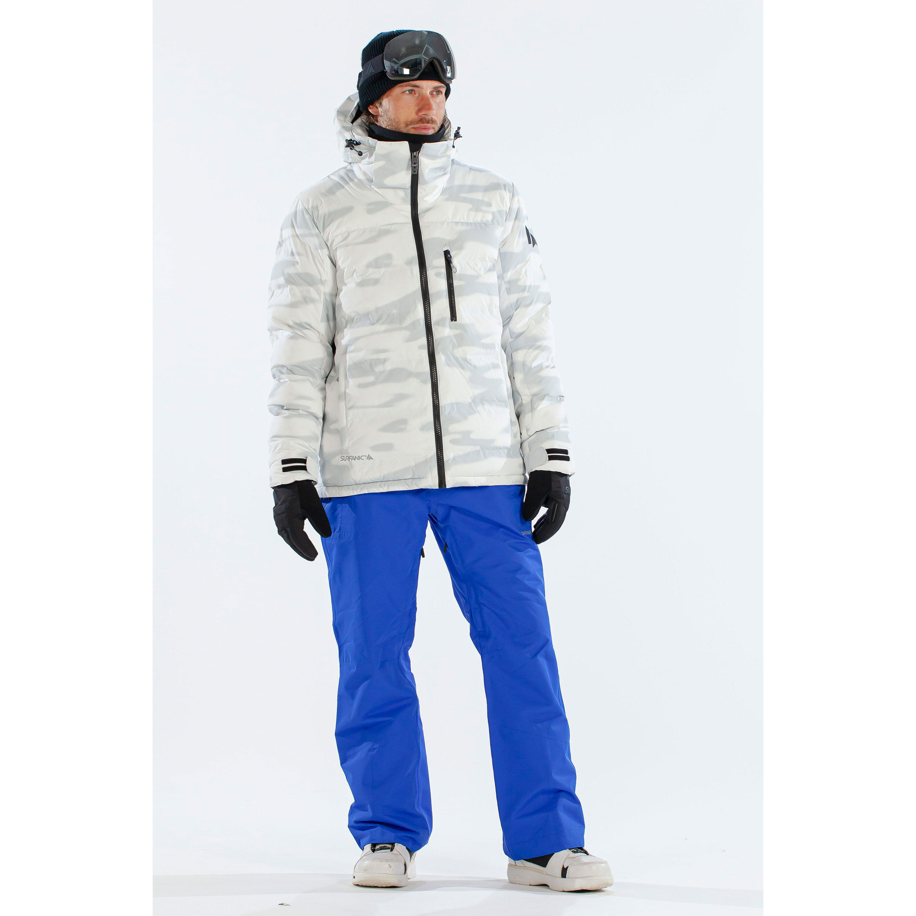 Enduro Blurred Camo Jacket White 2/7