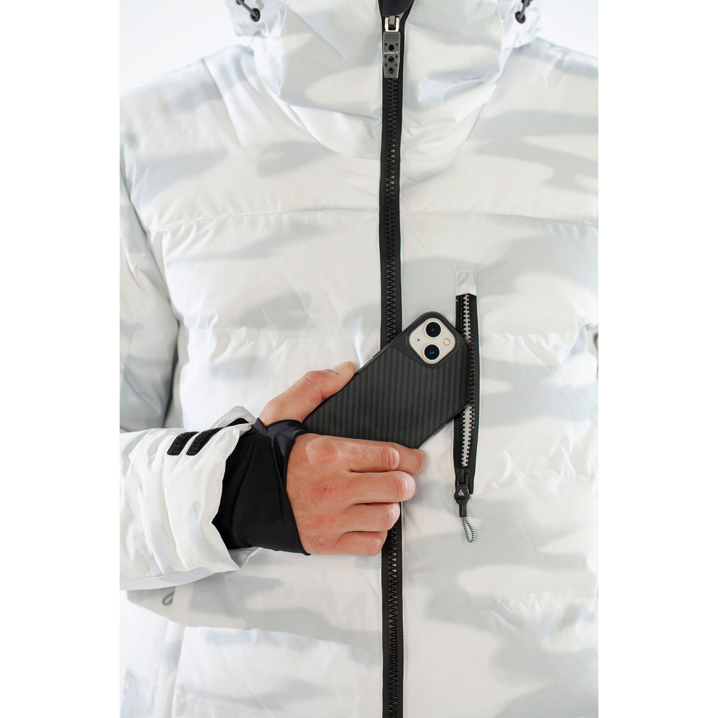 Enduro Blurred Camo Jacket White 5/7