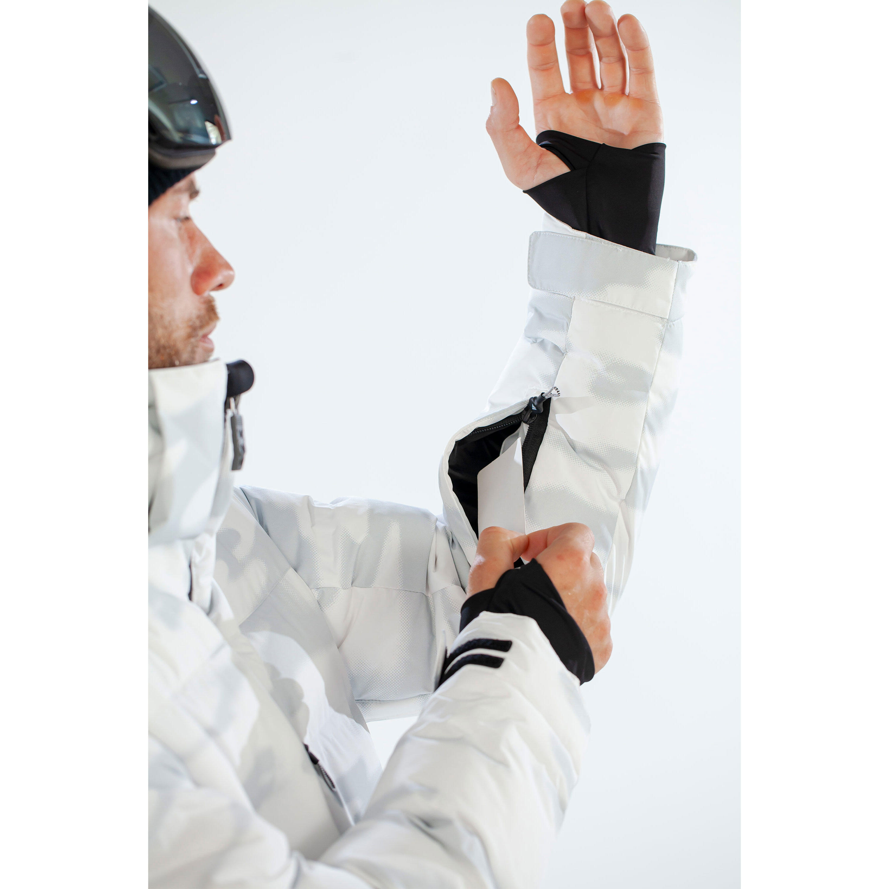 Enduro Blurred Camo Jacket White 4/7
