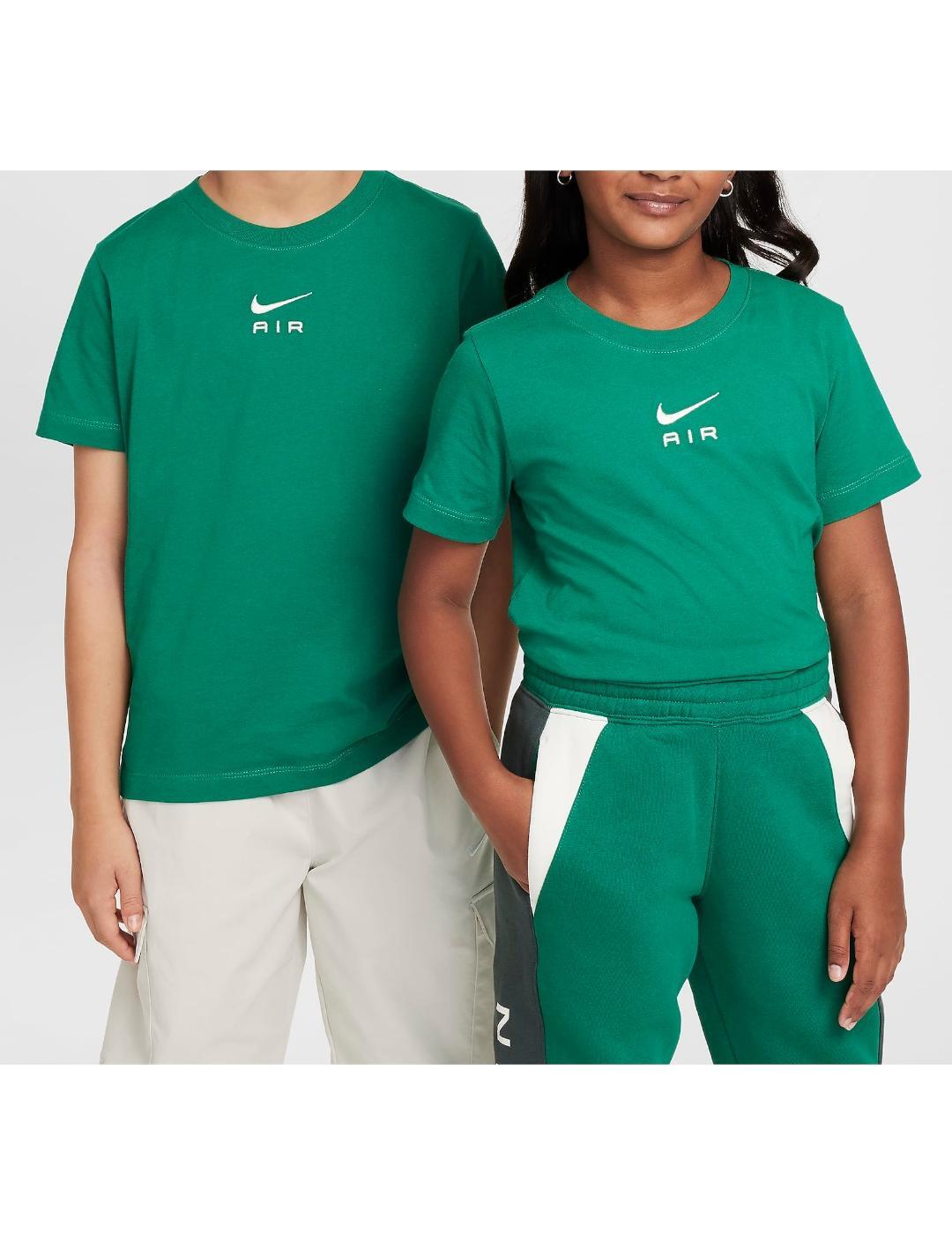 Camiseta para Niño Nike  air v Verde 3/5