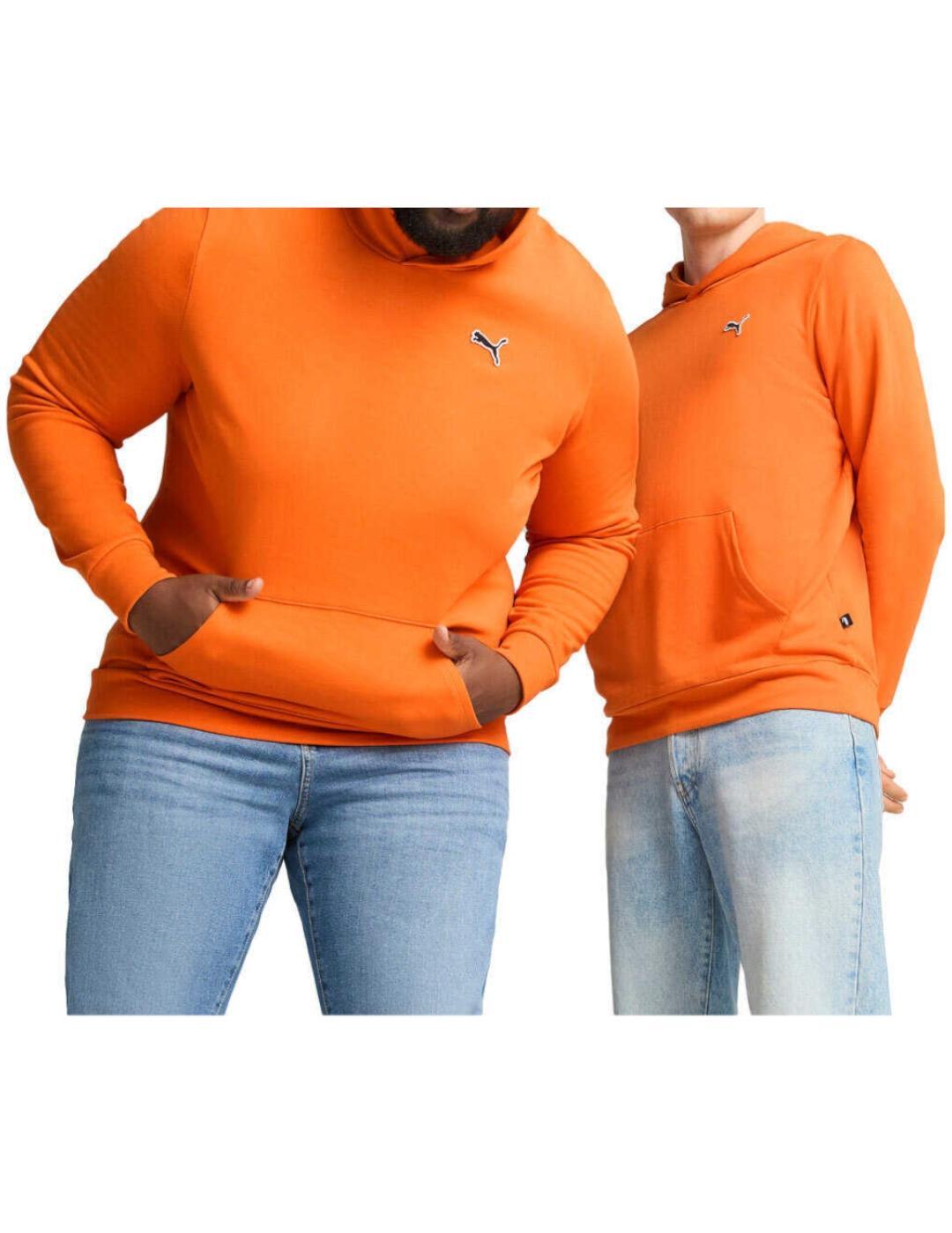 Sweatshirts à capuche en polaire pour homme Puma Better Essentials Orange 3/5