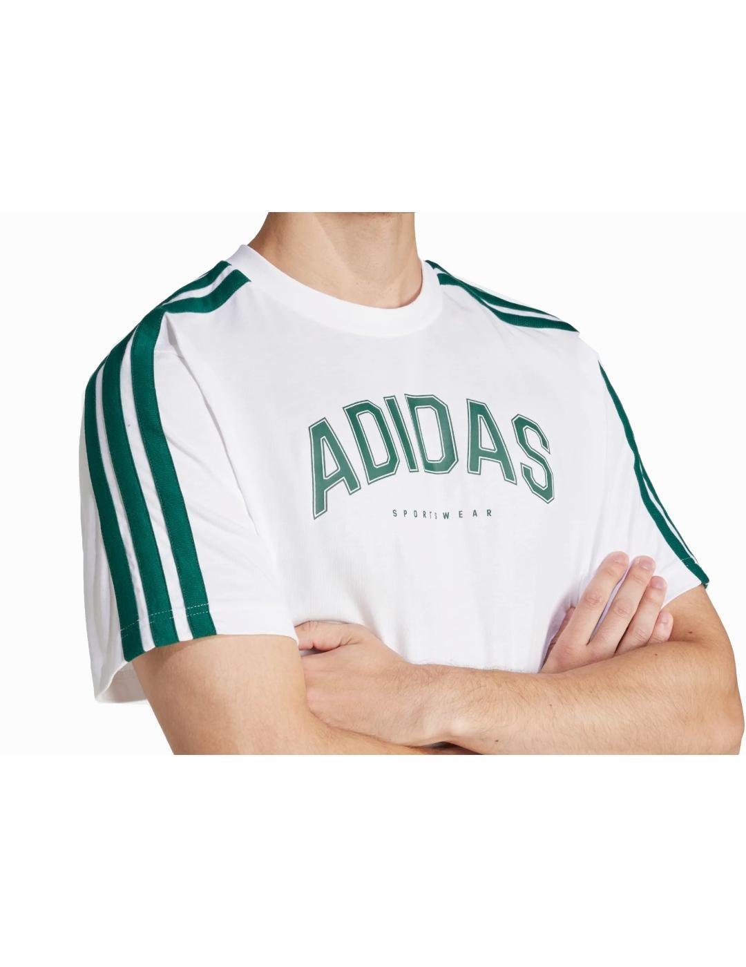 ADIDAS T-SHIRT UOMO WHITE 3/5