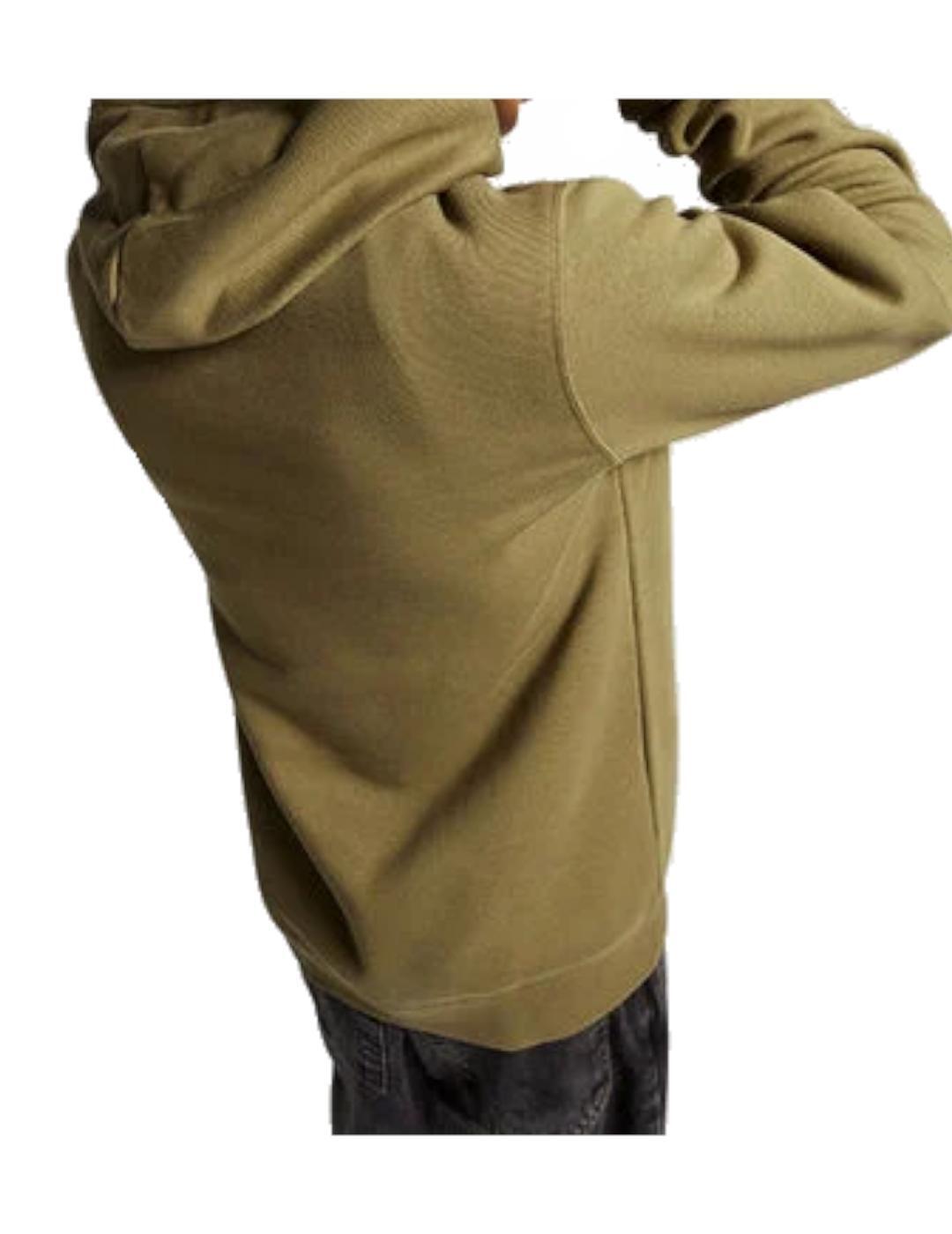 Sweatshirts en polaire pour homme Converse Go-to chevron Vert 2/5