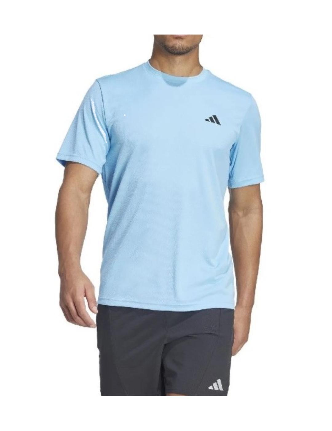 T-shirt pour homme Adidas tr-es bleue. 1/5