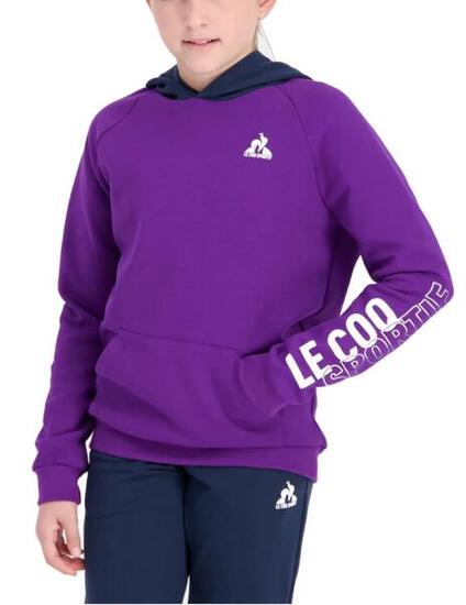 Sudaderas jerseys polares para Niño Lecoqsportif Yaison Morado
