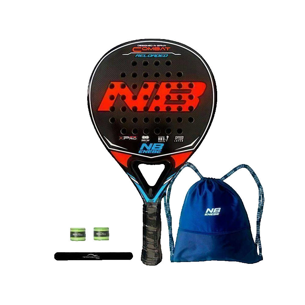 Raquetes de padel Homem Enebe Combat Reloaded Carbon 2023 Preto
