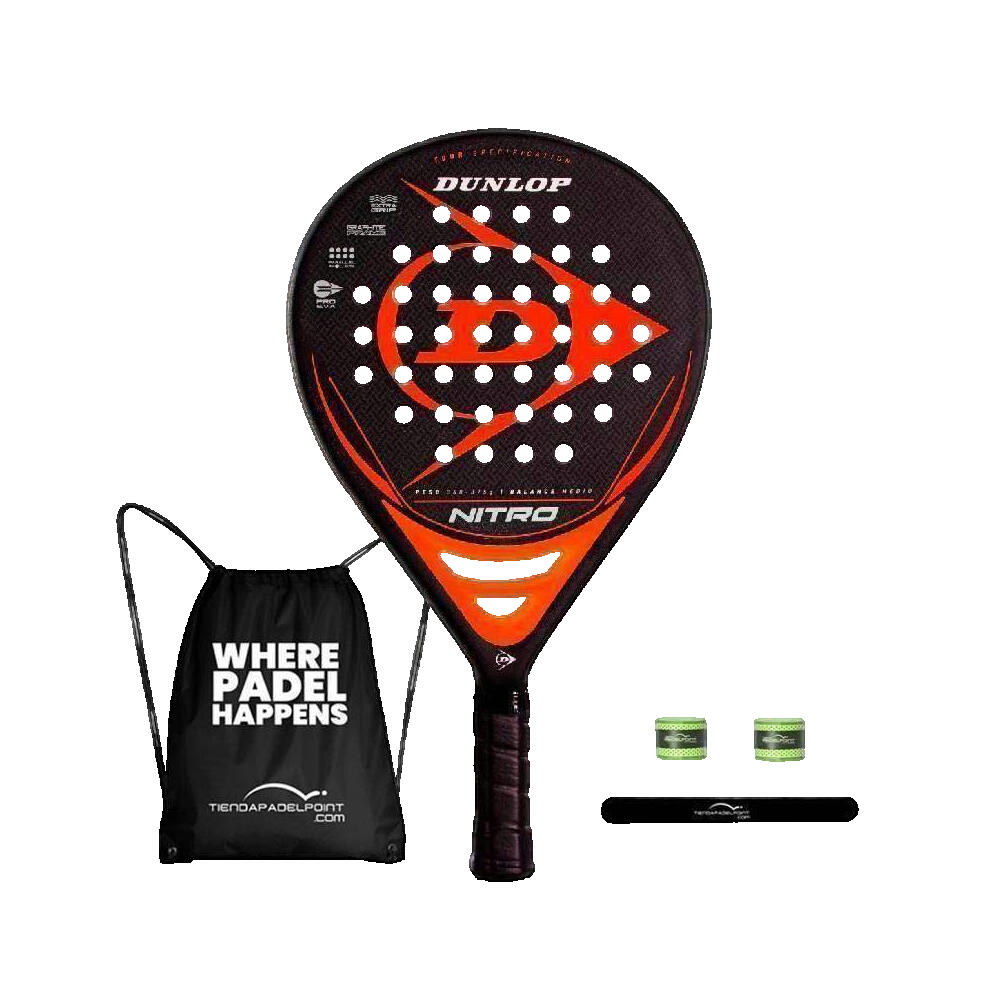 DUNLOP Raquetes de padel Homem Dunlop Nitro Preto
