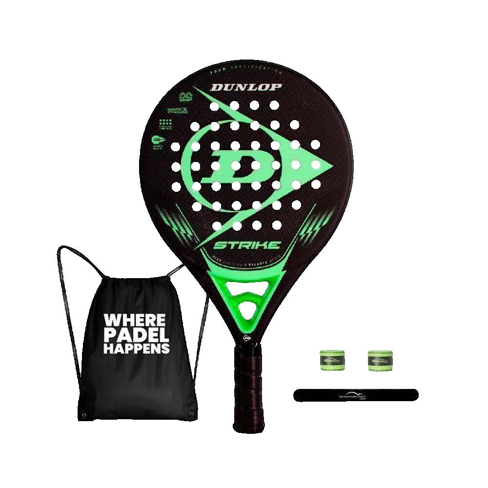 Raquetes de padel Homem Dunlop Strike Preto