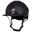 QHP Paardrijcap Ohio Polo Visor - Zwart