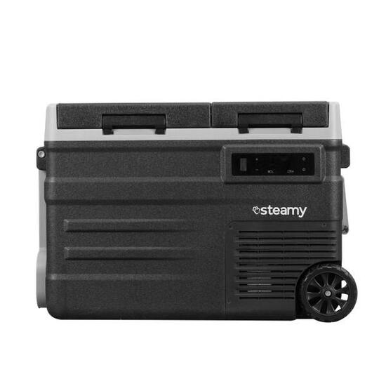 Steamy-E Dual Zone 45 Roller Frigoriferi Portatile Elettrico con Ruote 41L