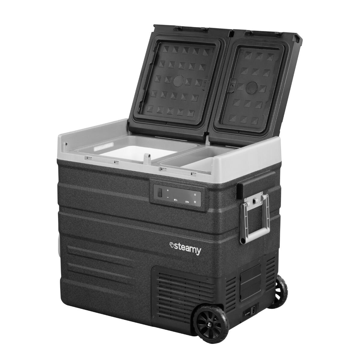 Steamy-E Dual Zone 65 Roller, Elektrische Koelbox Op Wielen, 57L 5/5