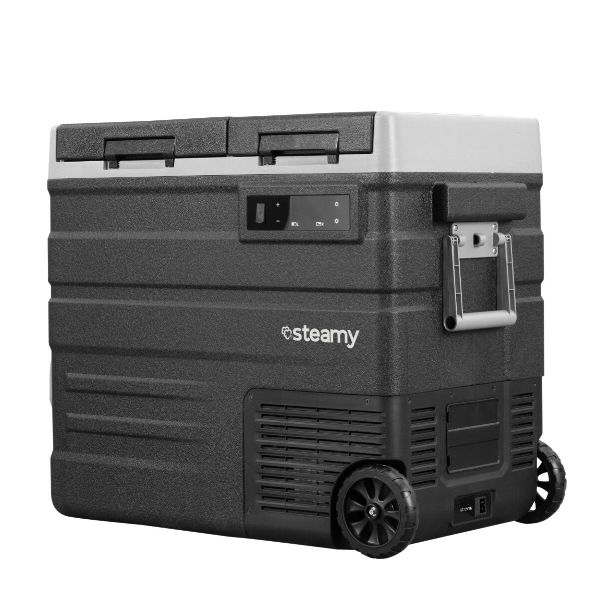Steamy-E Dual Zone 65 Roller, Elektrische Koelbox Op Wielen, 57L 4/5