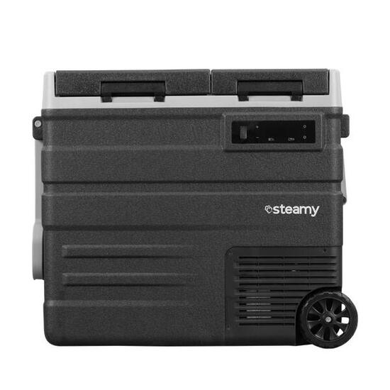 Steamy-E Dual Zone 65 Roller Frigoriferi Portatile Elettrico con Ruote 57L