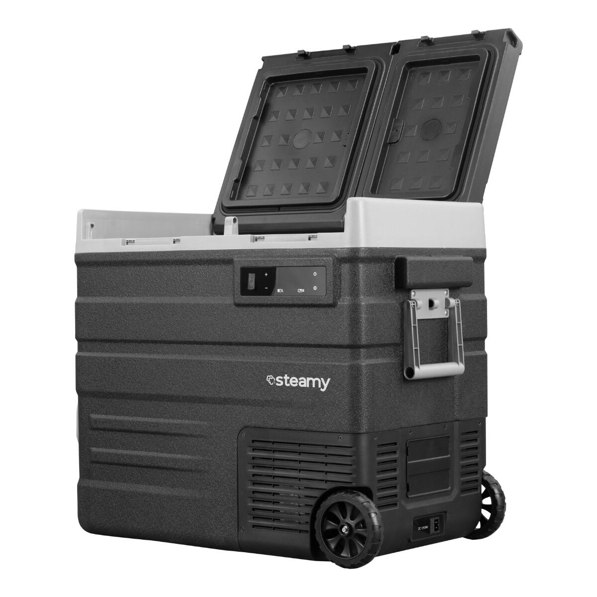 Steamy-E Dual Zone 65 Roller, Elektrische Koelbox Op Wielen, 57L 2/5
