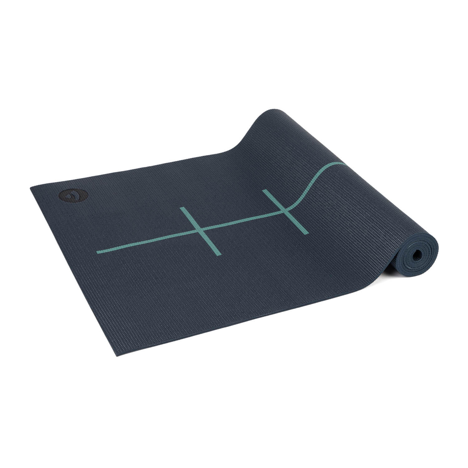 Design Yogamatte YANTRA/ALIGNMENT, The Leela Collection, midnight blue 3/7