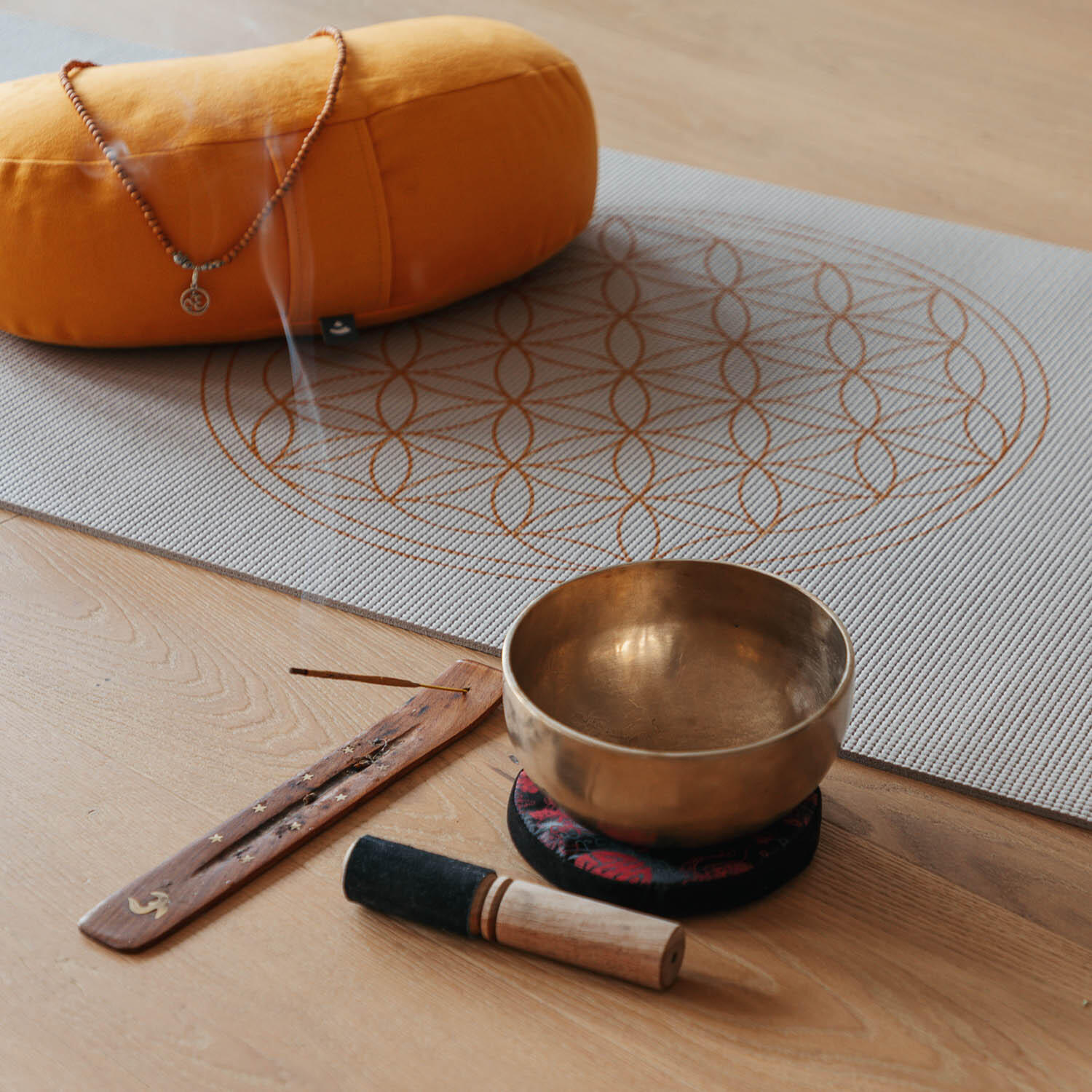 Tappetino yoga antiscivolo Bodhi Leela da 4,5 mm 6/6