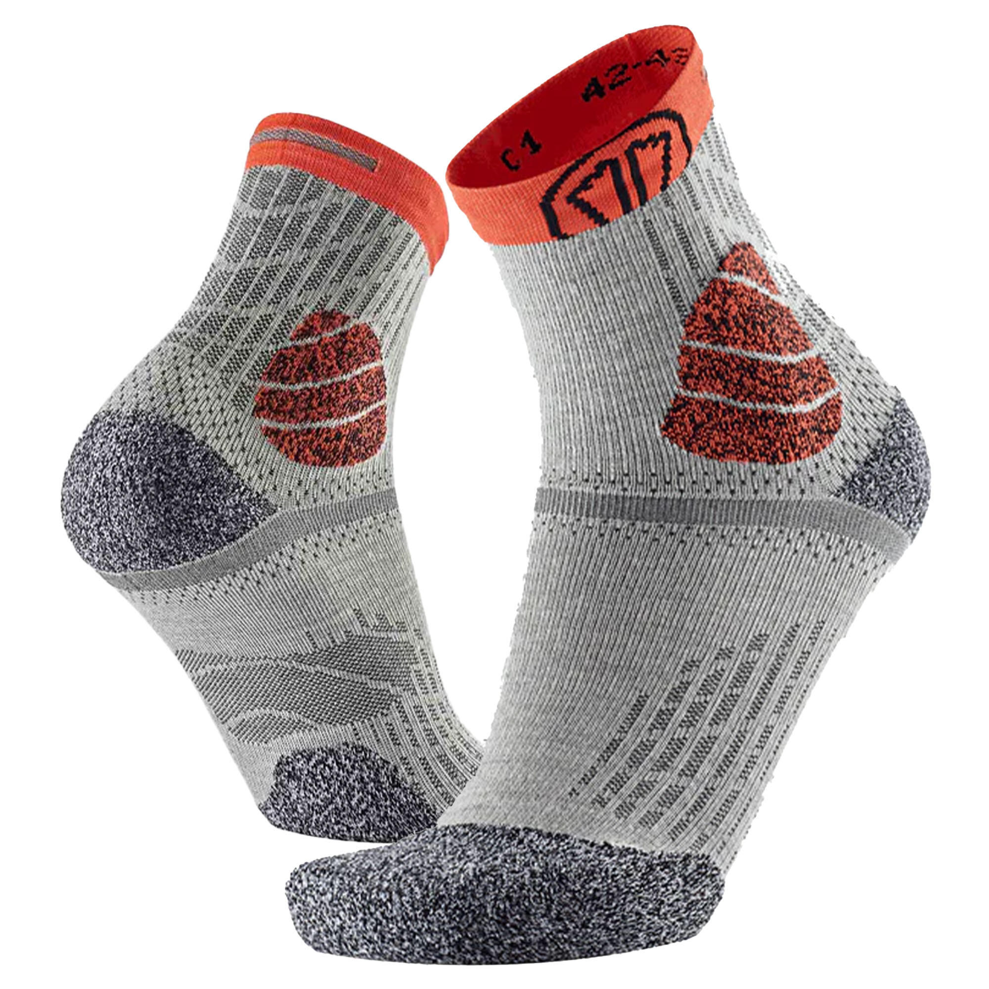 SIDAS Wintersocken für Trailrunning aus organischer Merinowolle - Winter Trail Protect