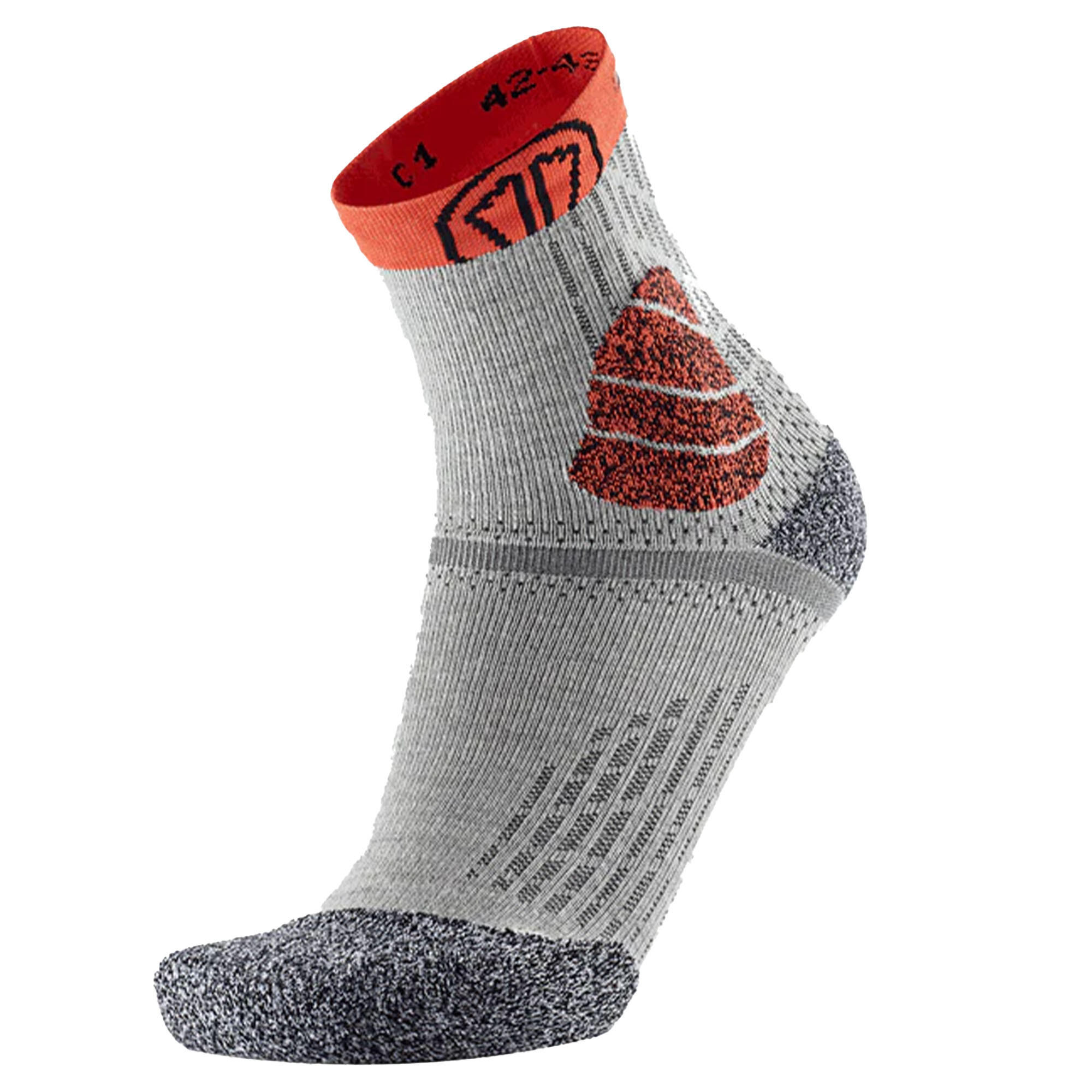 Wintersocken für Trailrunning aus organischer Merinowolle - Winter Trail Protect 2/4