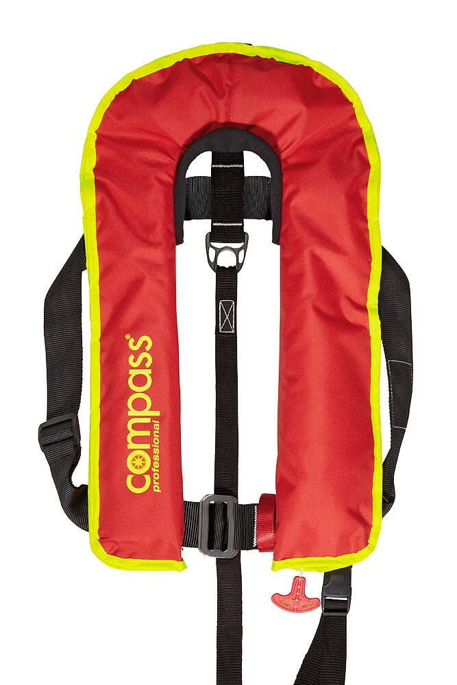 COMPASS Compass »Professional Soft« Rettungsweste 300N mit 30 l Auftrieb, rot