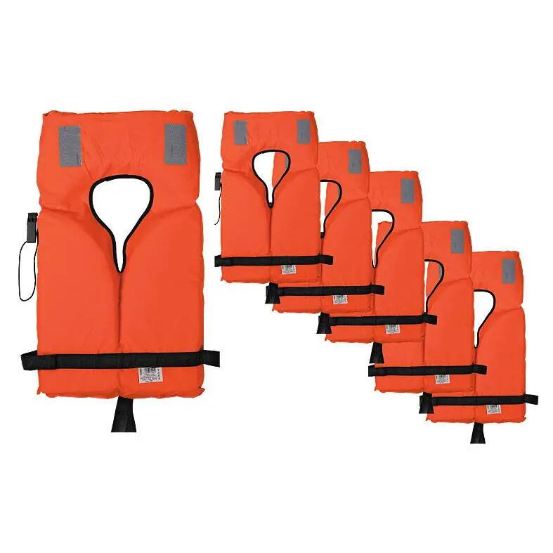 Life Jacket Set, Storm, 100 N, 6-Pack