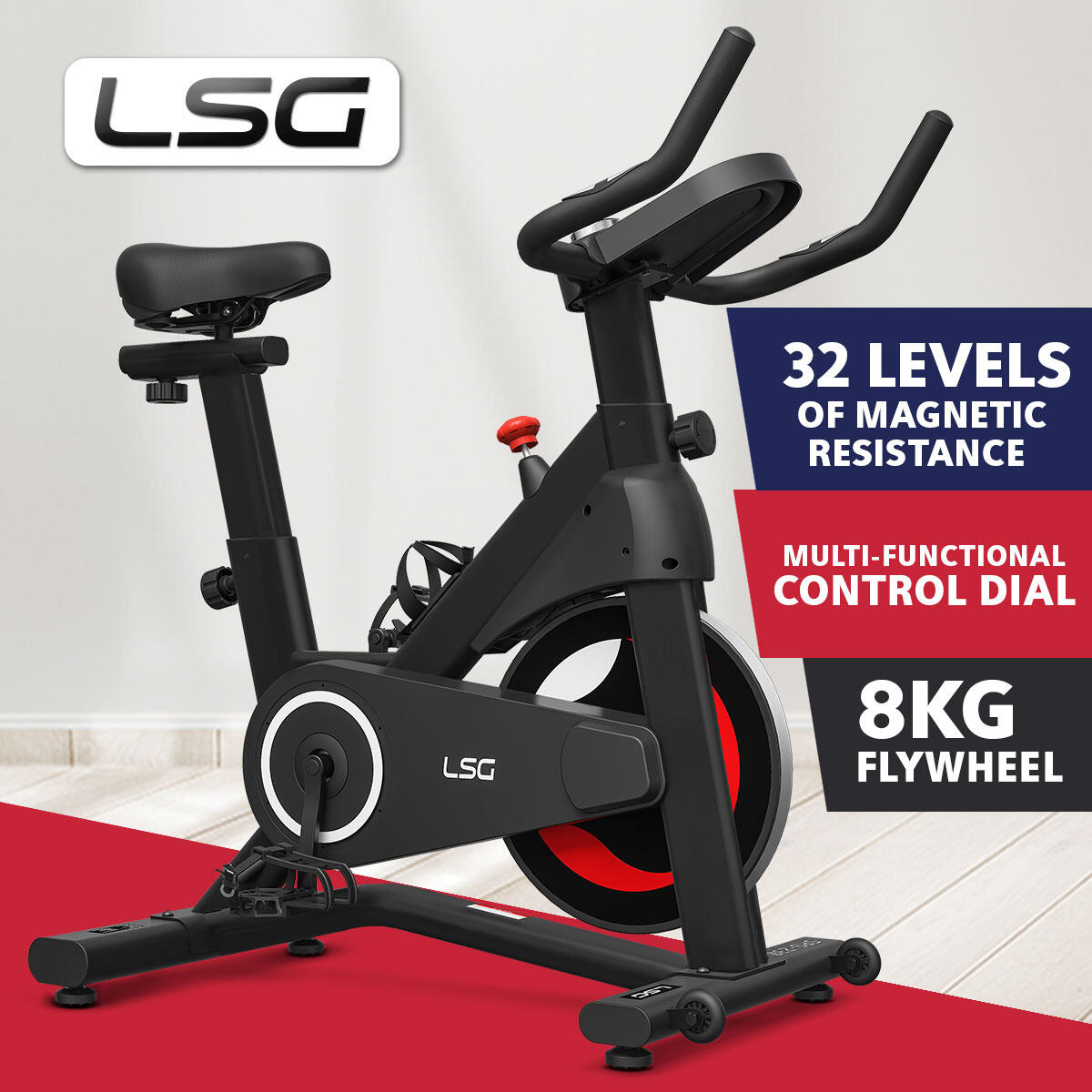 LSG SPG-230 Magnetic Spin Bike - Main Image