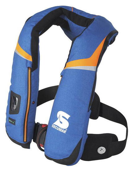 Gilet de sauvetage SECUMAR Scout 275N flotteur 3D Cordura orange
