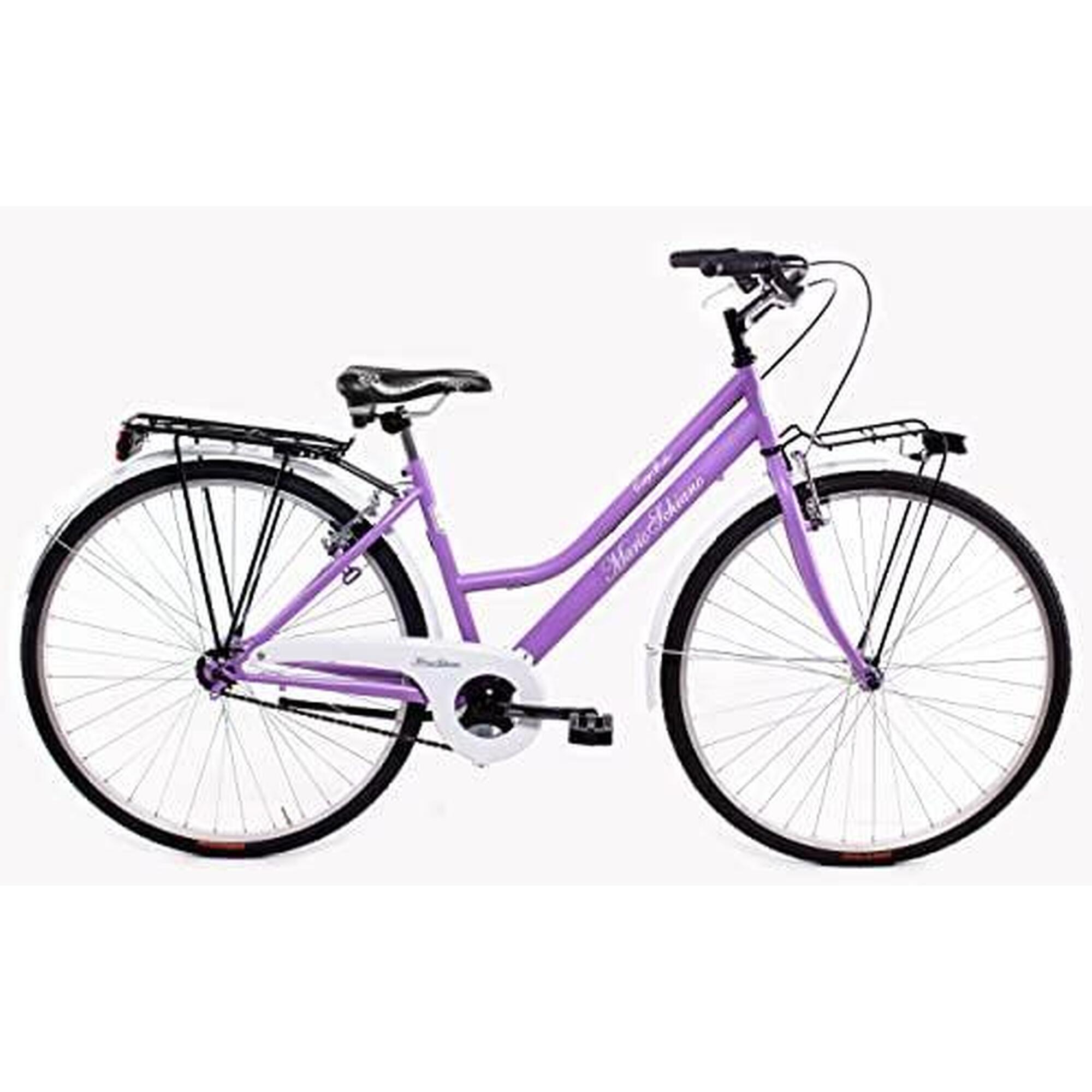 F.lli Schiano - Mario Schiano Vélo De Ville 28 Dames, Vélo À 1 Vitesse - Vélo Ville - Rose - 48 Xl - Decathlon