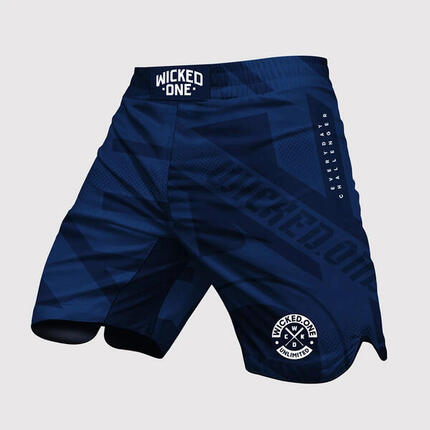 Short MMA Eager Outsiderz Blue Navy - Wicked One