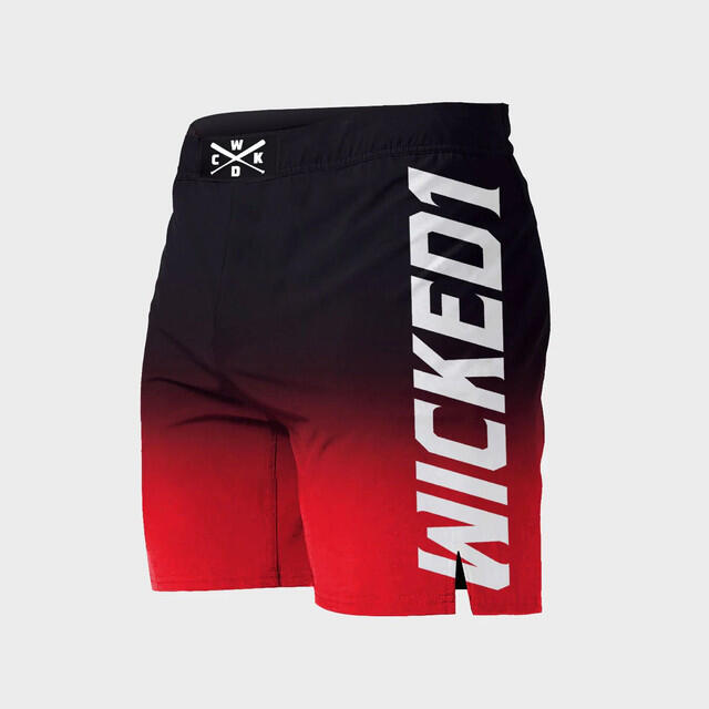 Wicked - Short Mma Ghost - Wicked One - Short - Noir|rouge - 42 M/l - Decathlon