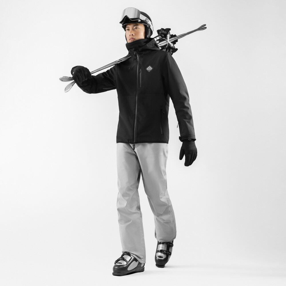 Veste snowboard homme Sports d'hiver W2 Mckinley Noir SIROKO