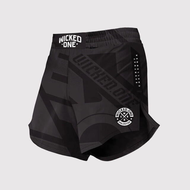 Calções artes marciais mistas leves, duráveis Element Outsiderz 1/4
