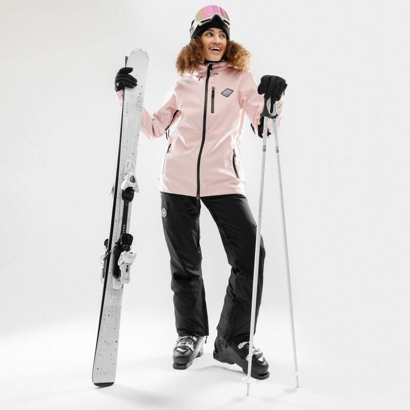 Veste snowboard femme Sports d'hiver W2-W Pastel Rose