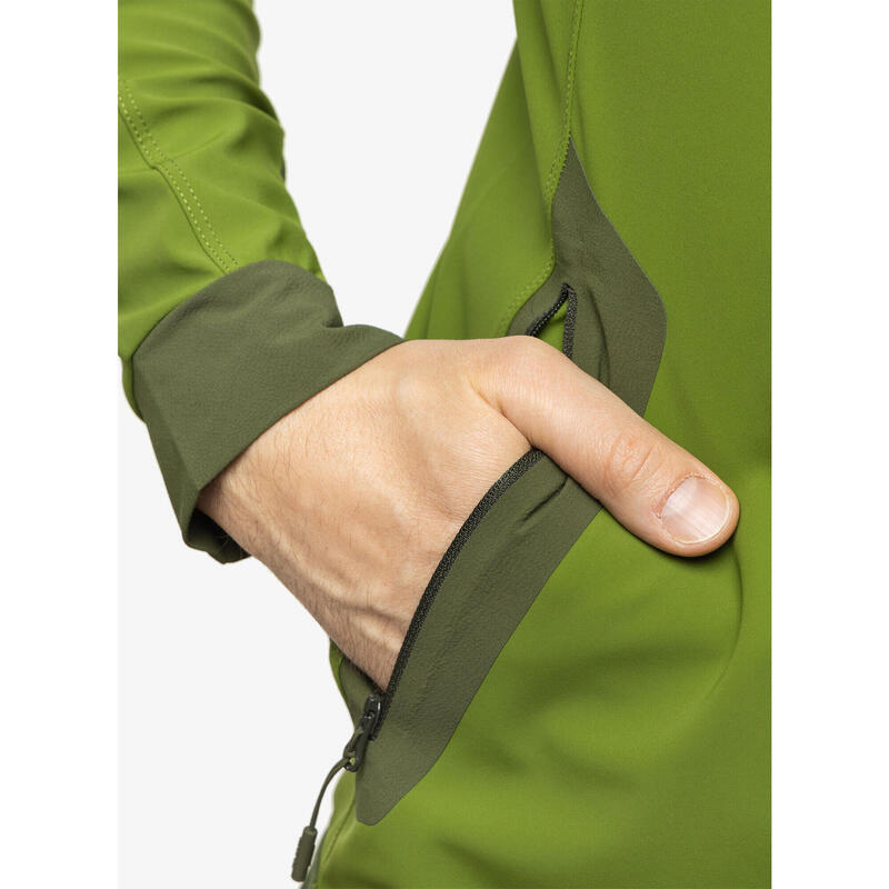Kurtka turystyczna męska blackyak CASTANA softshell