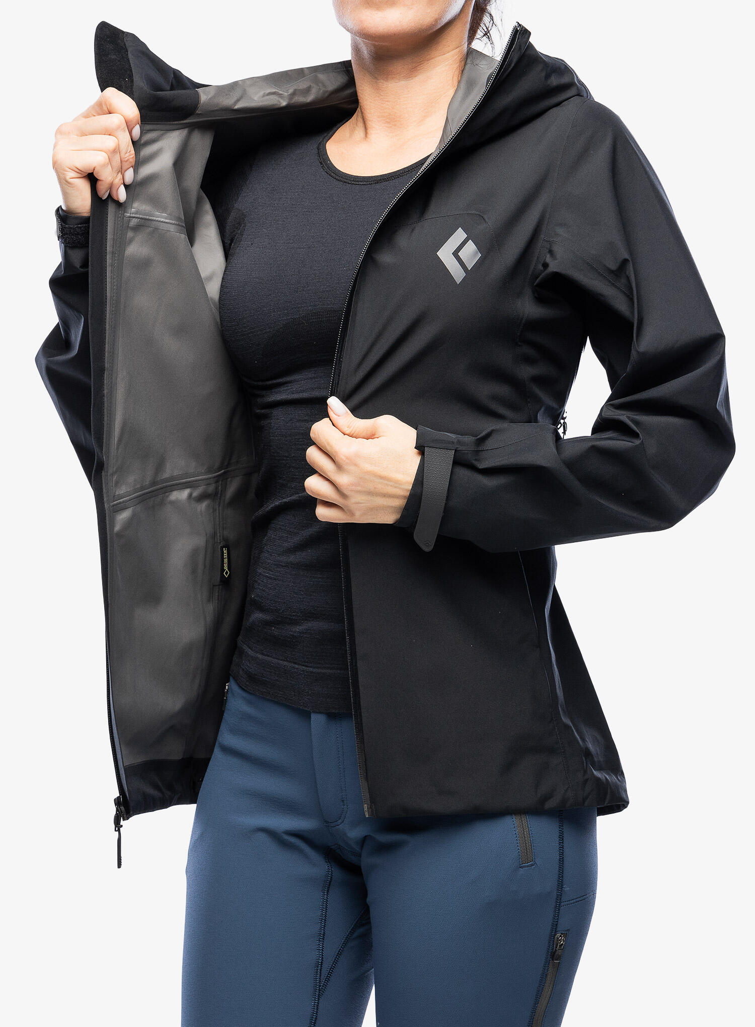Kurtka GORE-TEX damska Black Diamond Liquid Point Shell 7/7