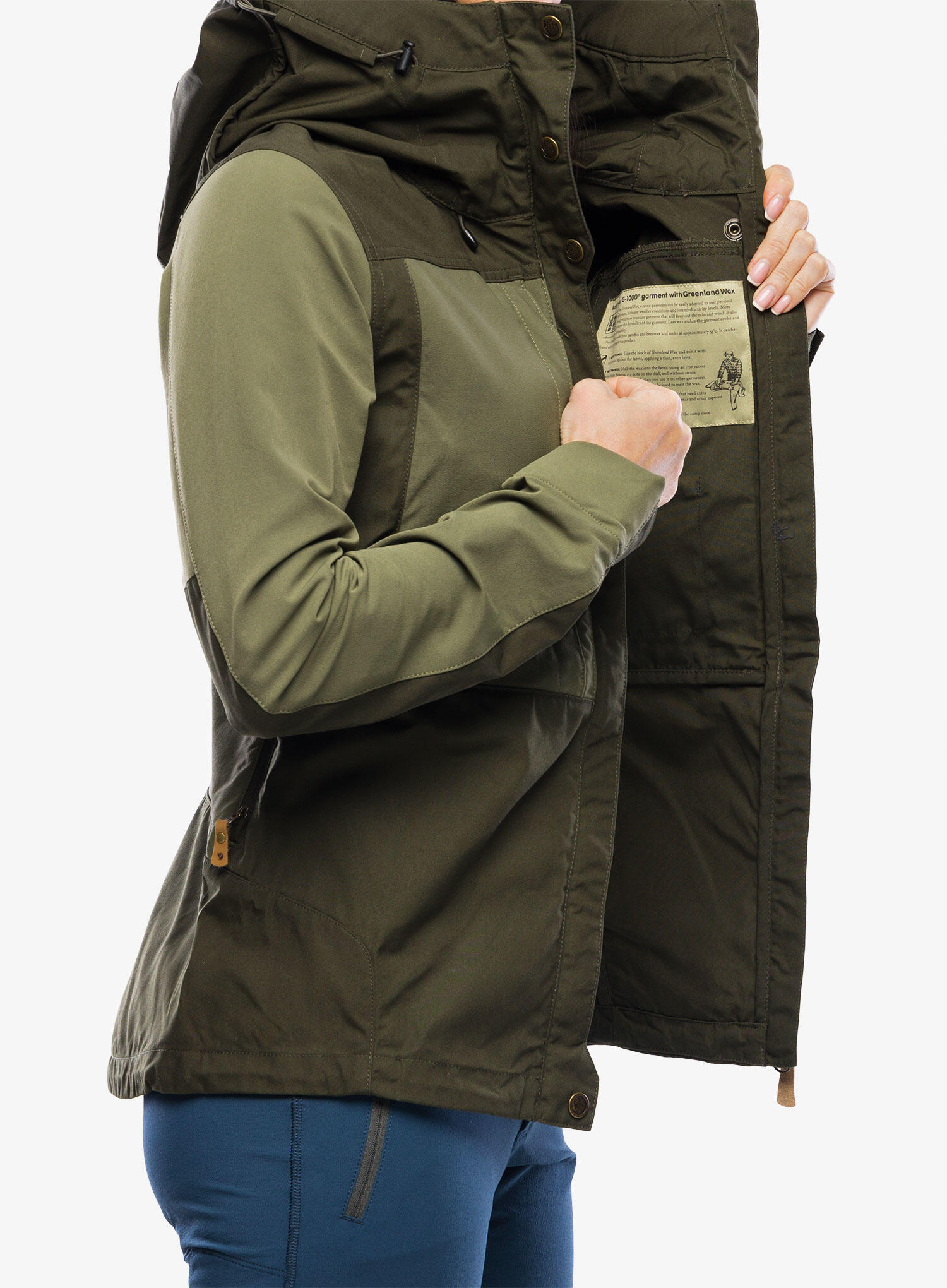 Fjällräven Keb Jacket W Damen (Deep Forest-Laurel Green) Größe M 4/7