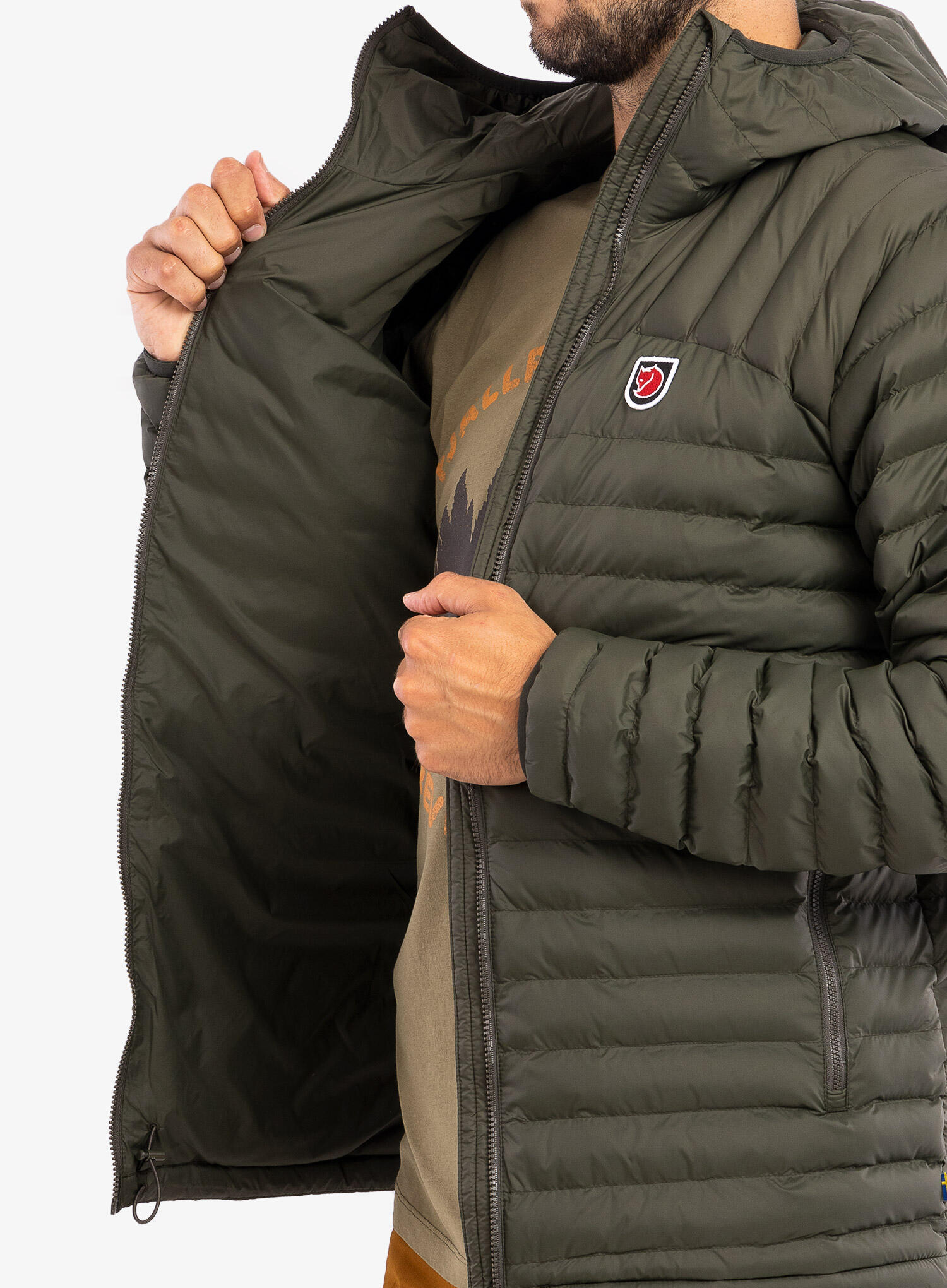 Steppjacke Expedition Lätt Herren 6/7