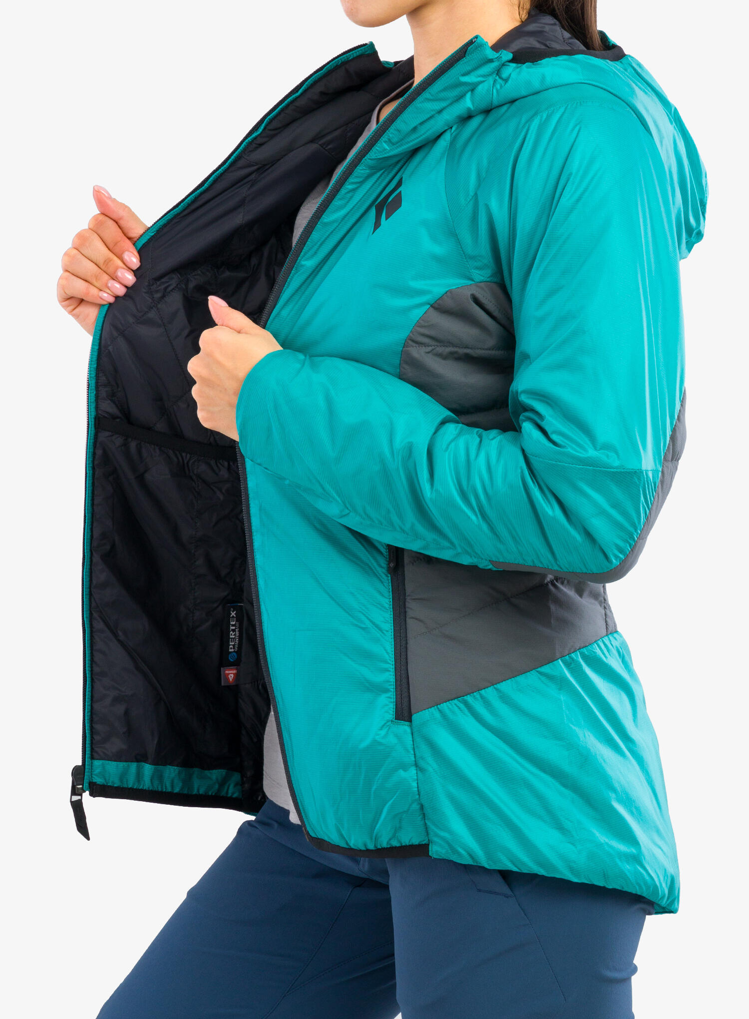 Giacca donna Black Diamond Vision Hybrid Hoody 60g PrimaLoft Gold 20D ripstop 7/7