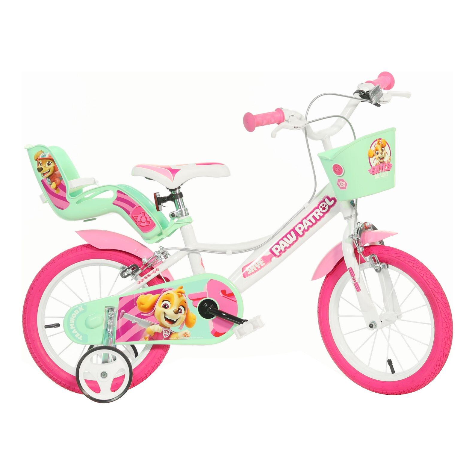DINO BIKES Kinderfiets 14 inch 4-6 jaar Paw Patrol Skye