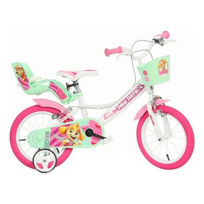 Kinderfiets 14 inch 4-6 jaar paw patrol skye