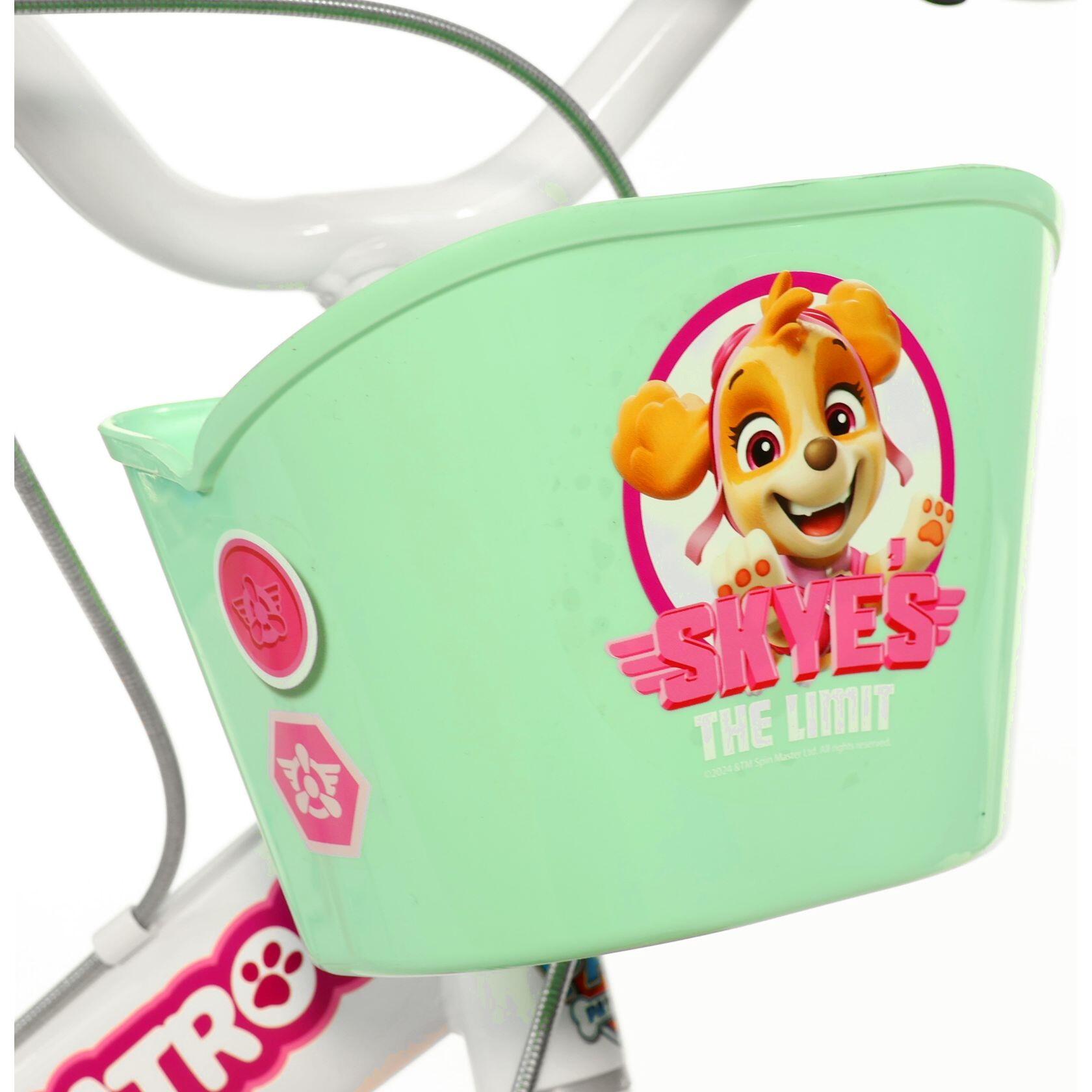 Bicicleta Niños 14 Pulgadas Paw Patrol Skye 4-6 años 3/6
