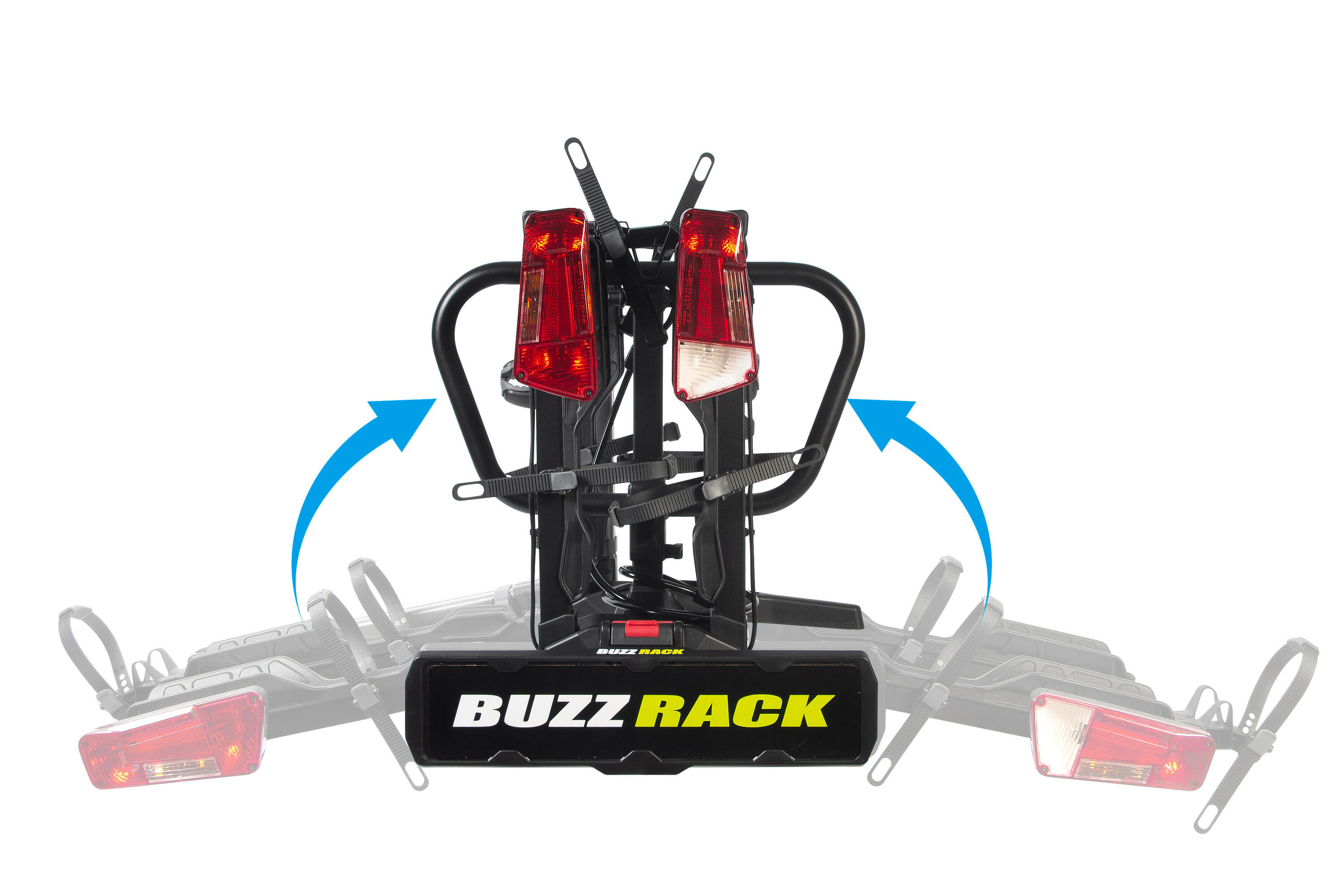E-Scorpion pro2 opvouwbare fietsendrager voor 2 elektrische fietsen 3/7