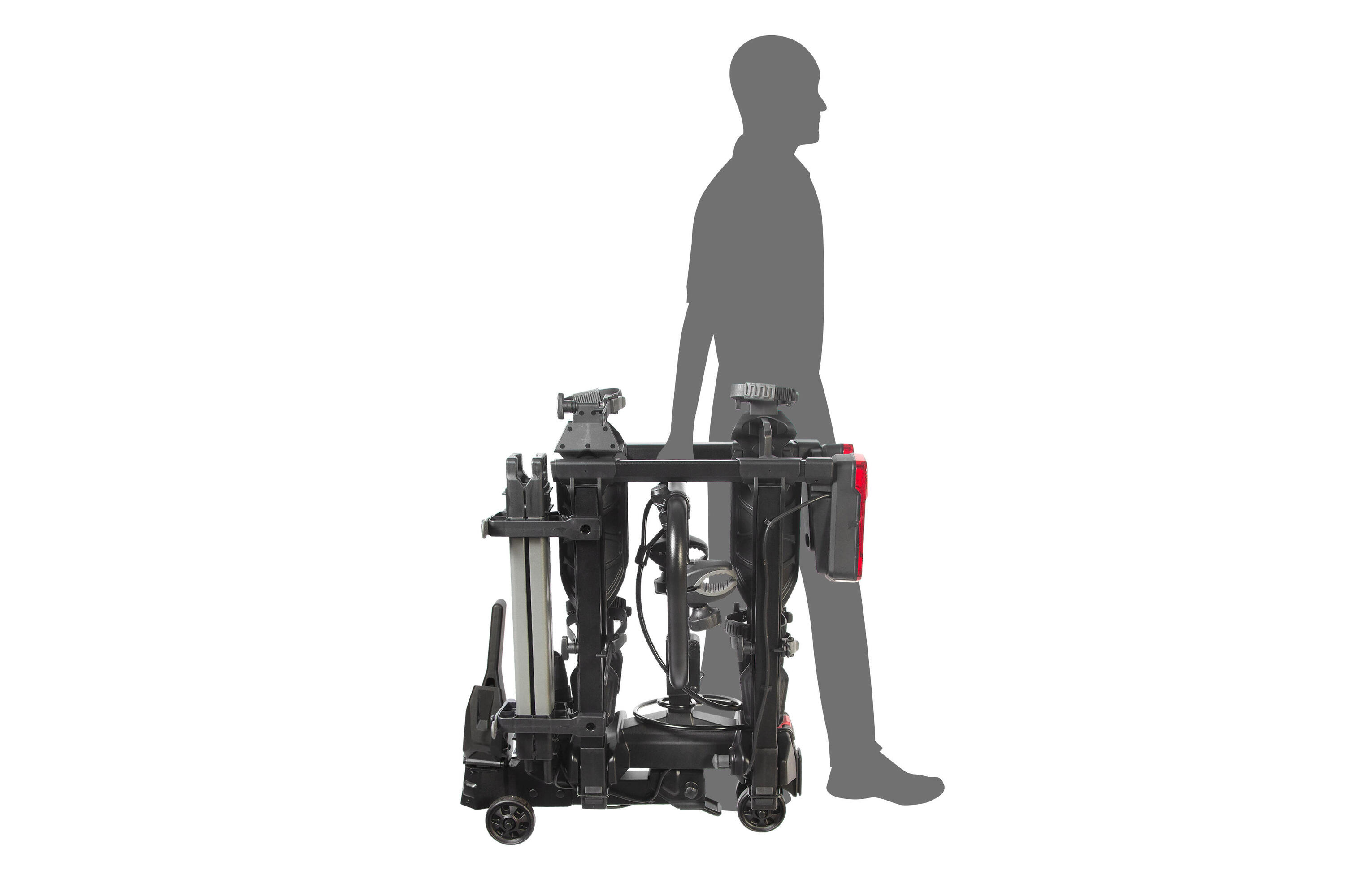 E-Scorpion pro2 opvouwbare fietsendrager voor 2 elektrische fietsen 4/7